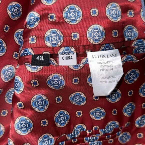 Alton Lane Tailored Fit Blazer Jacket Size 46L - Picture 7 of 10